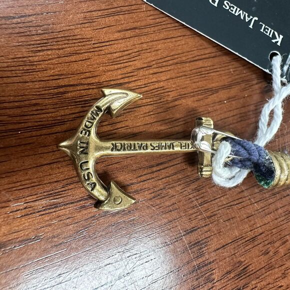 Mark & Graham Kiel James Patrick Green & Navy Nautical Cord Bracelet -New w/ Box - Picture 8 of 11